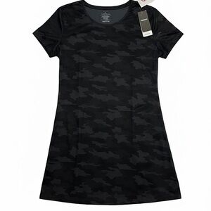 Black Camo T-Shirt athletic Dress